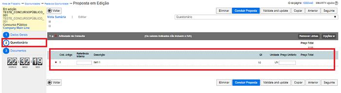 procedimento de uma enfdade pública). 2.