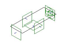 119 120 121 122 123 (a) (b) Figura 4. Vistas de um painel de distribuição modelado dentro do modo de edição de famílias.