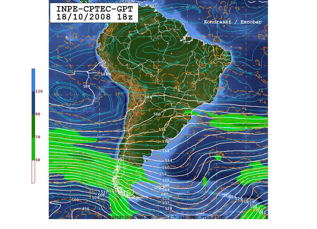 No campo médio (Figura 02), pôde-se verificar um padrão de cavado com eixo estendendo-se entre o nordeste do PA, oeste do Maranhão (MA), leste do TO e noroeste da BA.