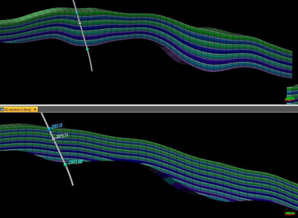 MODELAGEM GEOLÓGICA 3D Construção da malha 3D Gridagem: Definição da quantidade e Geometria das camadas (Layers) Layering