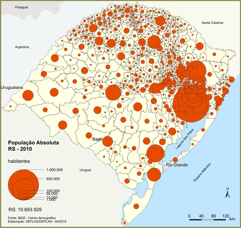 A percepção das desigualdades regionais A dinâmica demográfica População