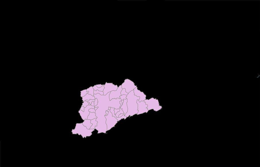 137 MR Bragantina 11 municípios População: 391.738 AU de Jundiaí 7 municípios População: 698.