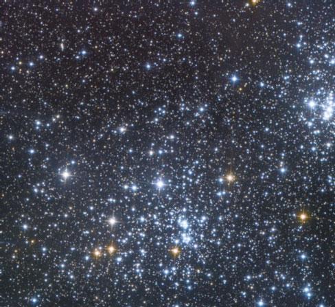 Aglomerados Estelares Aglomerados abertos => estrelas jovens exemplo: Plêiades, Hyades.