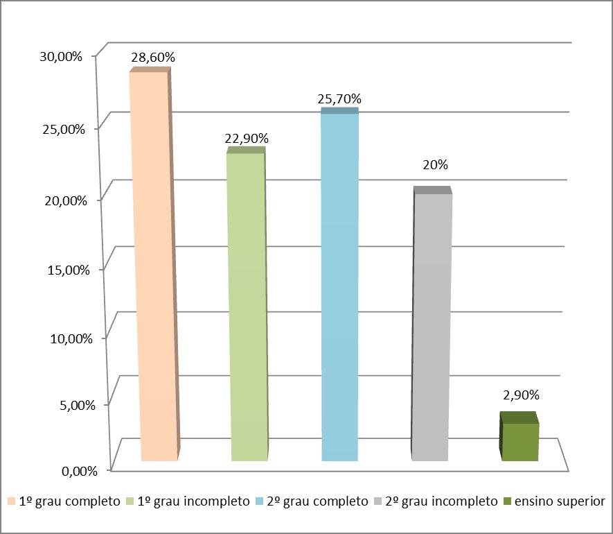 4 RESULTADO E DISCUSSÃO Participaram da pesquisa 35 gestantes, com idade entre 14 e 43 anos.