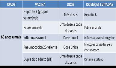 Calendário Básico de Vacinação do Idoso Obrigada!!! Título Programa Nacional de Imunização Lorem ipsum dolor sit amet, consectetur adipiscing elit.