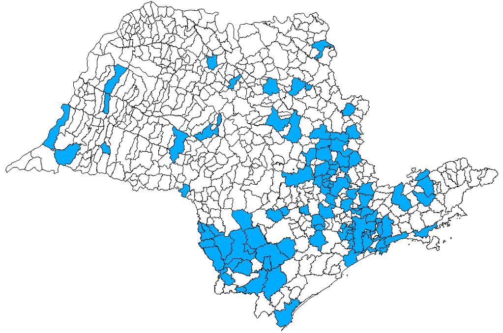 CASA PAULISTA Atendimentos Habitacionais 151 municípios Entregues = 72.780 Andamento = 46.