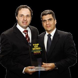 PReMIAÇÃO Top of Mind A premiação em 2011 reafirma a liderança da 3M, consolidando a preferência mantida há 16 anos 3M é a mais lembrada para proteção do trabalhador Pelo 16º ano consecutivo, a 3M do