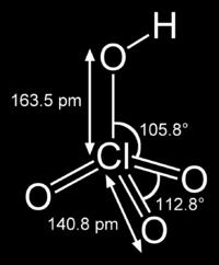 A força do ácido aumenta à medida que o estado de oxidação do halogênio