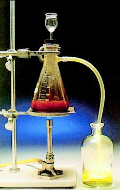 Preparação laboratorial de cloro Oxidação do NaCl com agentes oxidantes