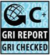 Níveis de aplicação Checado pela GRI: Selo em conjunto com declaração da GRI atestando o nível ou Relatórios