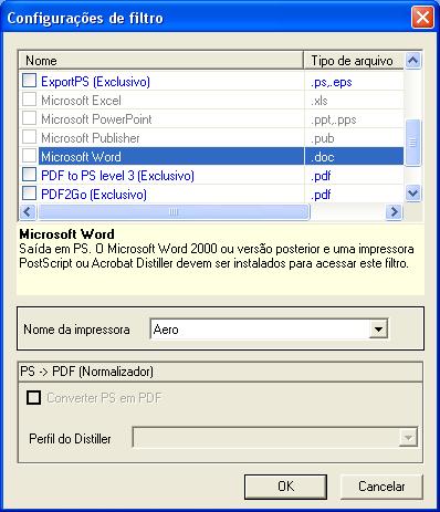 HOT FOLDERS 77 Especificação de configurações de filtro para uma Hot Folder Após especificar as configurações e opções de filtro para sua Hot Folder, arraste e solte os formatos de arquivos