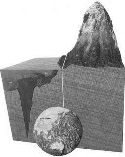 Na imagem apresentada temos a representação do Monte Everest, na Cordilheira do Himalaia.