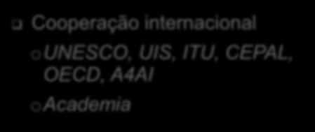 ética na Internet Capacitação em metodologias: obrasil, América