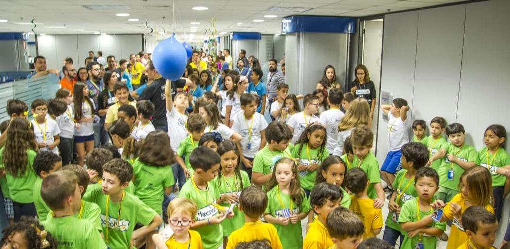 TecnoKids Resultado 720 crianças participantes + de 700 livros e brinquedos doados 8