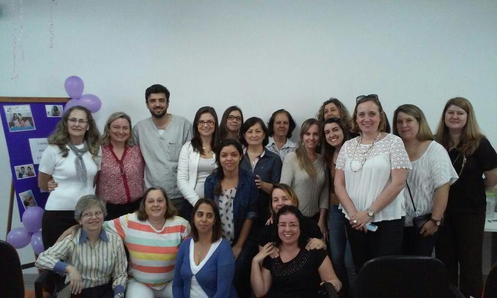 Participantes da 1ª Semana do Prematuro