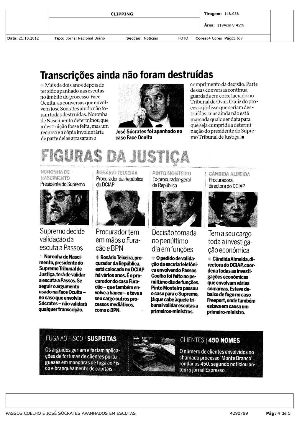 .6/05/2012 DETIDOS 20/05/2012 CLIENTES DE LUXO 0 CM noticia que Dias Loureiro e Oliveira e Costa eram dois dos clientes de luxo.