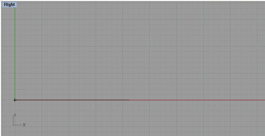 Abra um novo arquivo no Rhinoceros. Selecione a ferramenta Polyline e ative o Snap.