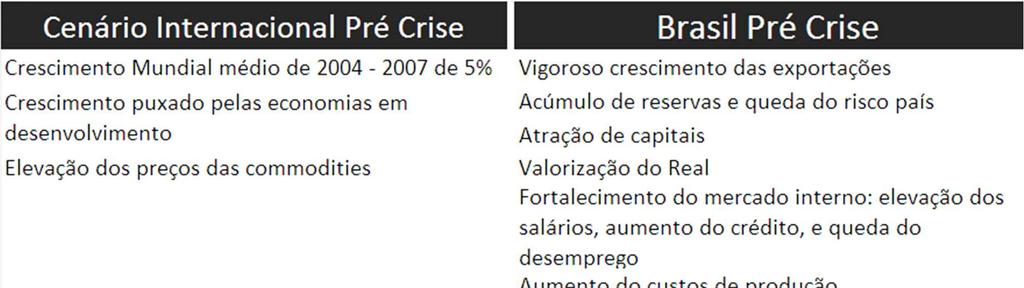 AMBIENTE INTERNO E EXTERNO O crescimento ambicionado virá principalmente da expansão