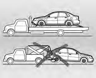 Cuidados com o veículo 249 Reboque Reboque do veículo Se você precisar rebocar seu veículo, utilize a