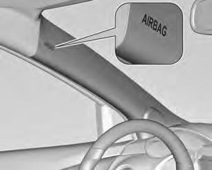 Os passageiros dos bancos dianteiros não devem se apoiar Crianças sentadas próximas a um Airbag lateral poderão correr o risco de