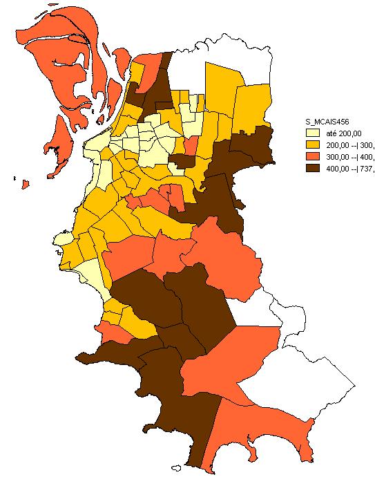 Óbitos por 100000