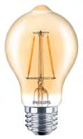 as lâmpadas LEDClassic Filamento Philips, projetadas