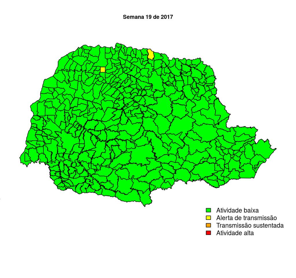 R.S. Cascavel Boletim Semanal Semana 20 de 2017 O Estado A Regional Os Municípios Céu Azul Corbélia Nova Aurora Santa Tereza do Oeste Três Barras do Paraná Formosa do Oeste Iguatu Iracema do Oeste