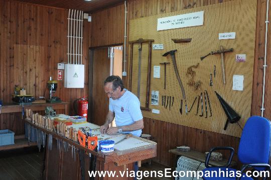 Uma pequena oficina da Carpintaria de Machado