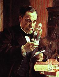 Louis Pasteur (1822-1895) Químico francês, demonstrou o papel de microorganismos em diversas doenças.