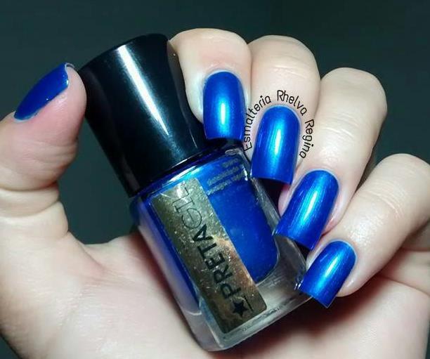 AZUL PREFERIDO O Azul Preferido é um esmalte azul