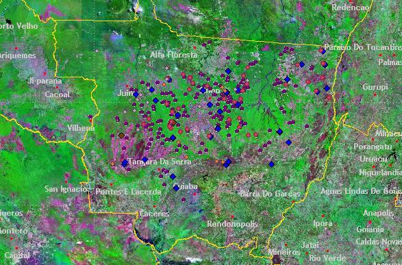 br/ Em maio/2016 não foi registrada fumaça proveniente de queima de vegetação em nenhuma das 31 cidades monitoradas.