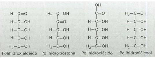 Carboidratos São definidos com os polihidroxialdeídos, polihidroxicetonas, polihidroálcoois,
