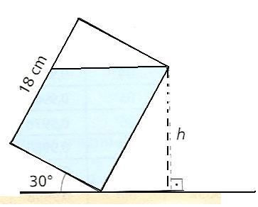 Depois de percorrer 000 metros, a altura atingida pelo avião, em metros, é? 3. Qual o comprimento da sombra de uma árvore de 5m de altura quando o sol está 30 acima da horizonte? 4.