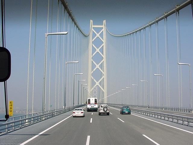Ponte Pênsil no Japão A ponte
