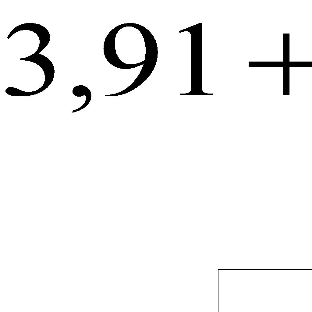 y= y=3,91 0,78x ou CC=3,91