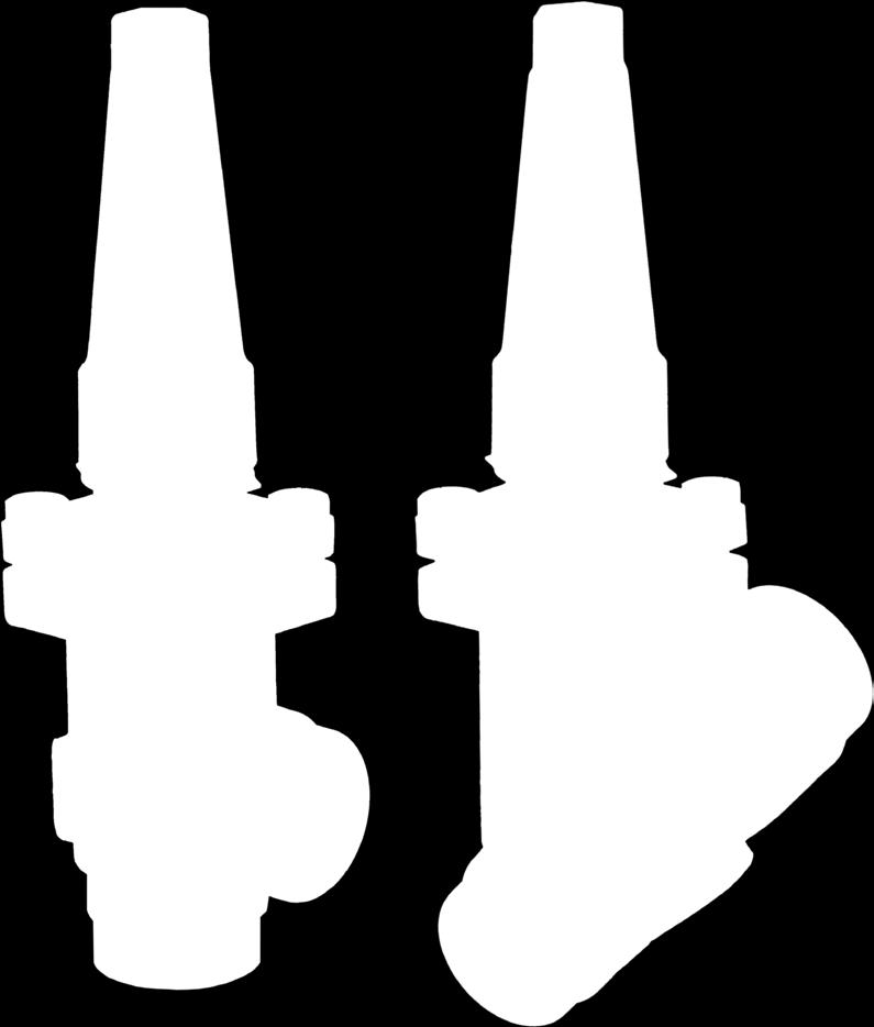 As válvulas estão disponíveis em duas versões diferentes REG-SA para o uso em linhas de expansão (cone do tipo A) enquanto que a REG-SB é projetada com propósitos de regulagem em linhas de líquido
