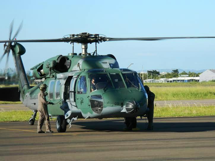 O 5º/8º GAV - Esquadrão Pantera - da FAB está sediado na Base Aérea de Santa Maria e foi uma das principais unidades engajadas nas operações de Evacuação Aeromédica.