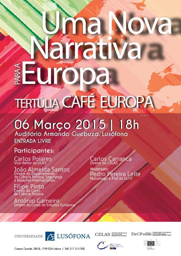Uma nova narrativa para a Europa Café Europa -