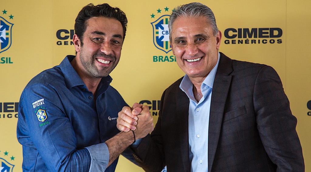 Com imagem 'limpa', Tite acerta com 1 patrocinador da CBF POR REDAÇÃO Com a Copa do Mundo próxima, o técnico da seleção brasileira, Tite, começa a faturar mais com publicidade.