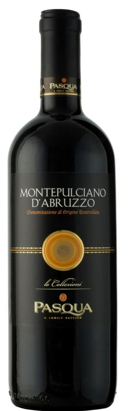 Montepulciano D' Abruzzo 2012 - DOC 750 ml Cod cx: 14162 Cod uni: 214162 Variedade: Montepulciano (100%) Origem: Itália Teor Alcoólico: 12,5% Servir a: 16ºC Colheita manual das uvas no ponto ótimo de