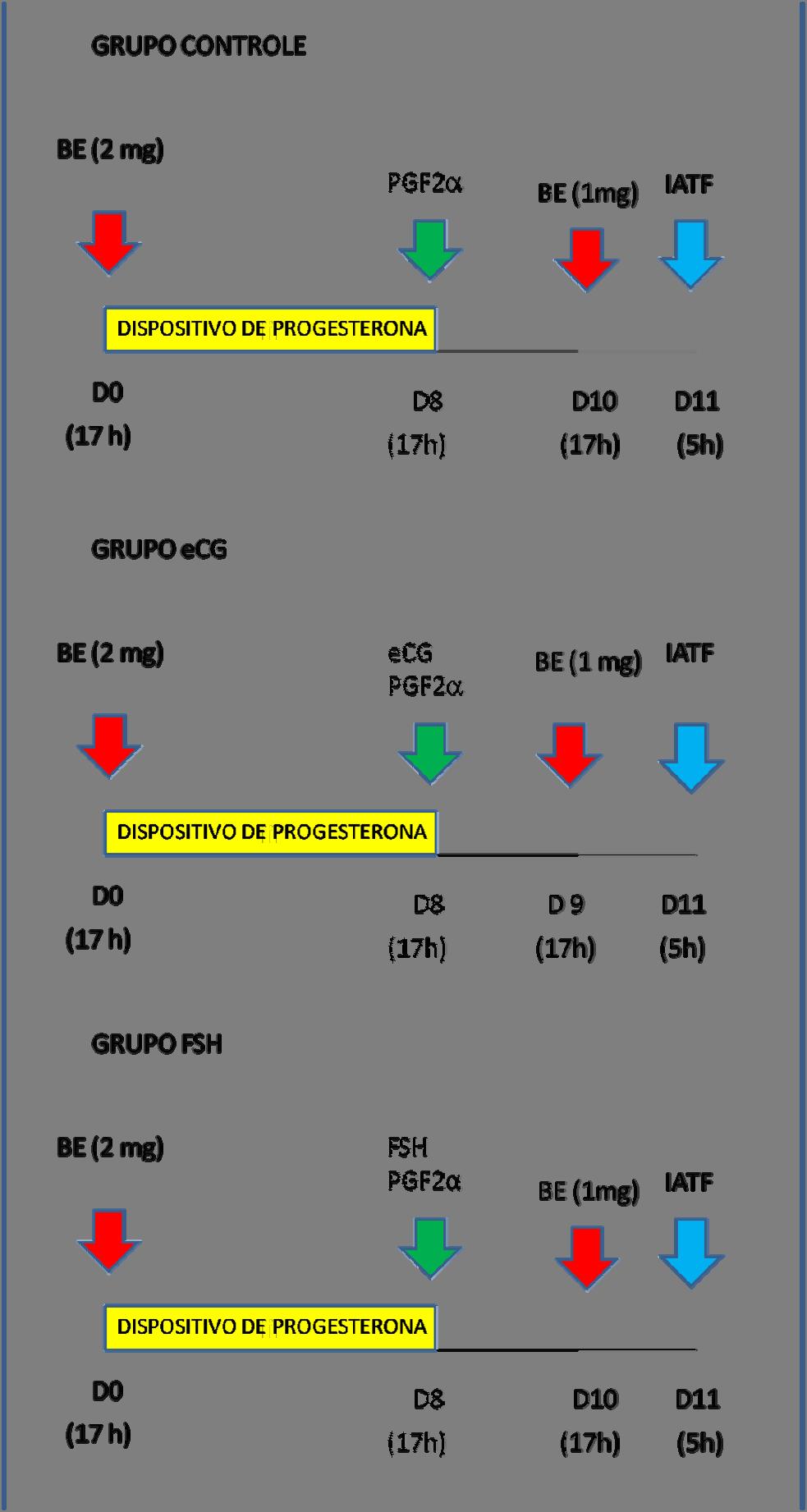 Ultrassonografia Figura 1. Protocolos de IATF. Fonte: autor.