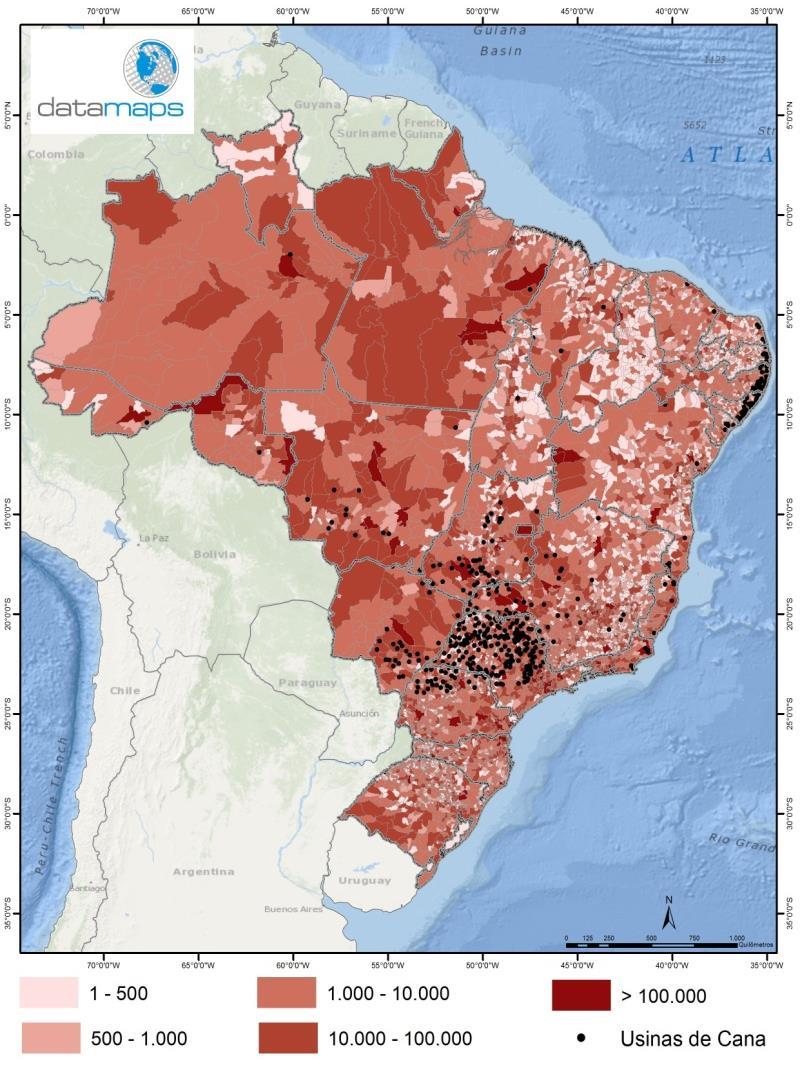 45, 0 40, 0 35, 0 30, 0 25, 0 20, 0 15, 0 10, 0 5,0 0,0 200,0% 180,0% 160,0% 140,0% 120,0% 100,0% 80, 0% 60, 0% 40, 0% 20, 0% 0,0 % Independence in diesel imports O biometano pode garantir a