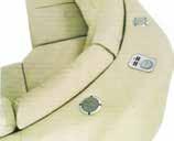 almofadas do assento c/molas ensacadas Chaise