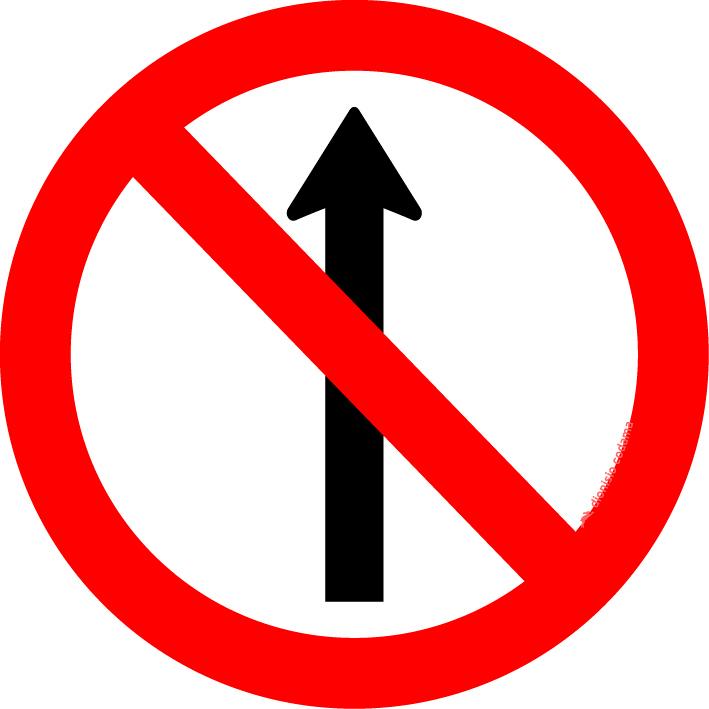 13) Qual placa deve ser colocada numa via, para advertir ao condutor de