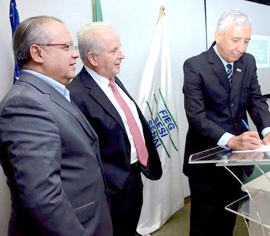 FIEG Wlson de Oliveira assume presidência interina empresário Wilson de Oliveira estará na O presidência interina da Federação das Indústrias do Estado de Goiás (Fieg), até o dia 07 de março.