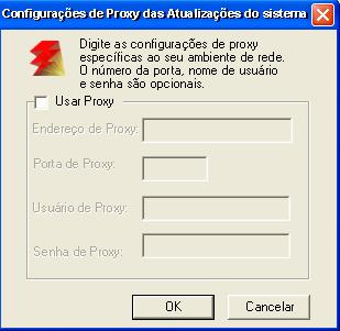 Página 2 Configuração do utilitário Atualizações do sistema Para configurar as Atualizações do sistema, você pode especificar as configurações do servidor proxy e selecionar o método de verificação