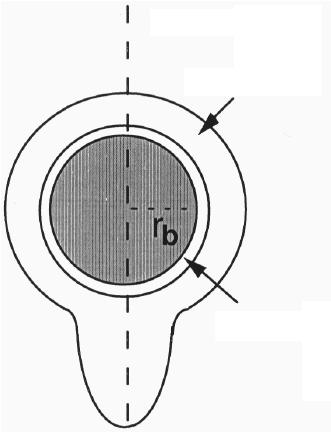 29 Zona 1 Zona 2 Zona 3 FIGURA 3 Três zonas do modelo de interação partícula-bolha (Derjaguin- Dukin) no entorno da superfície de uma bolha de raio r b. (Dai et.al.