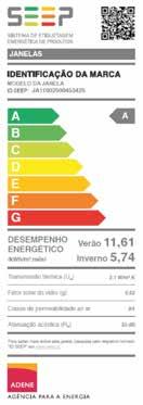 código QR ou no ID SEEP é possível obter mais informação sobre a sua janela no site www.seep.