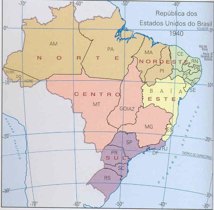 A DPA do Brasil e sua Dinâmica 70 anos BRASIL 1940 - Nº Municípios 1.574 BRASIL 2010 - Nº Municípios 5.