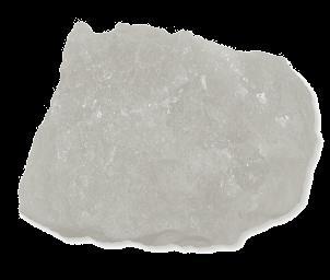 O sal-gema é uma rocha quimiogénica resultante da evaporação de